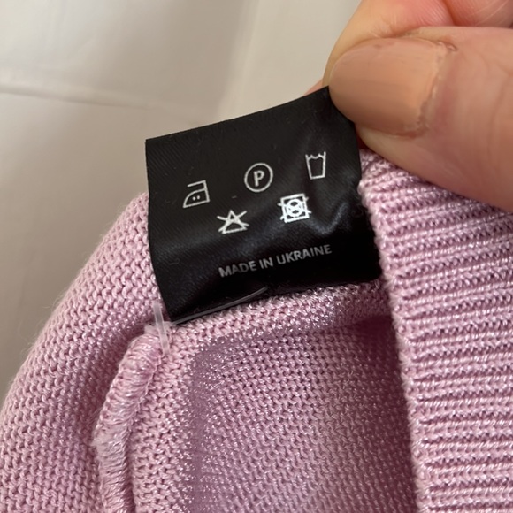 FLAWED marianna senchina | knit top Polo styling cotton / viscose - Picture 7 of 10